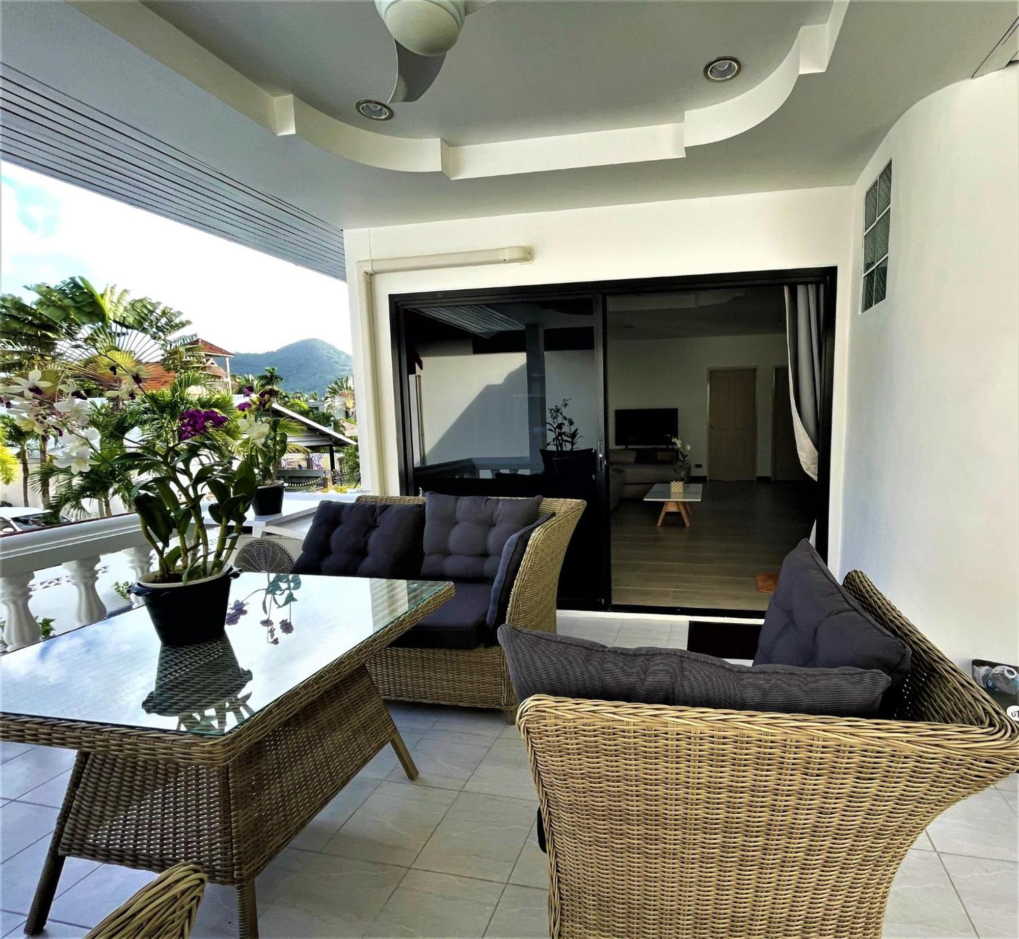 Kamala Fantasy - 2 Bedroom Pool View Apartment - Kamala Beach Exteriör bild